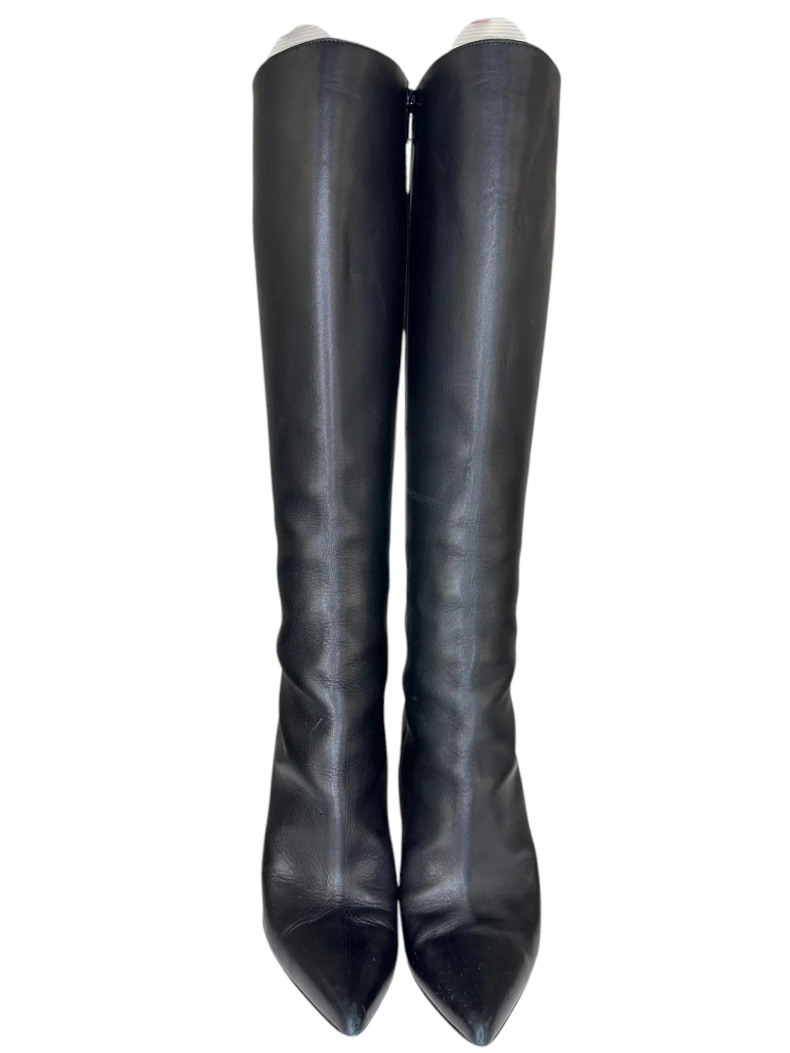 Christian Louboutin Black Leather Kate Botta Size 37.5