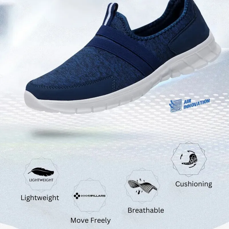 Cuzcare Women Orthopedic Comfortable Shoes Breathable Mesh Slip-on
