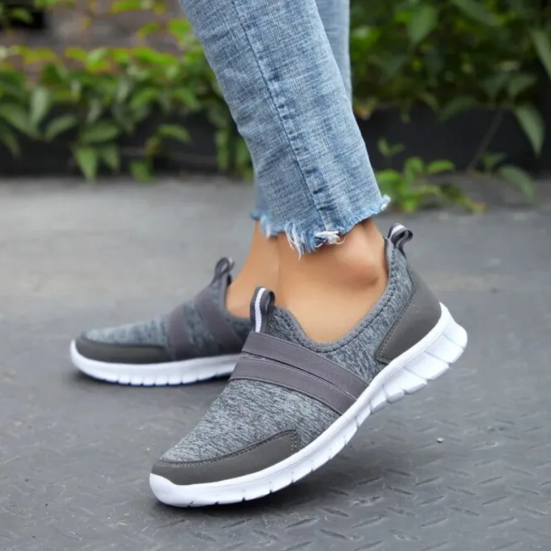 Cuzcare Women Orthopedic Comfortable Shoes Breathable Mesh Slip-on