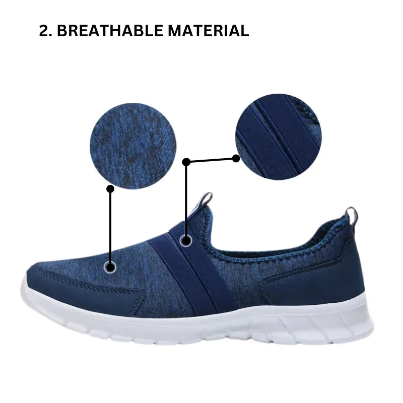 Cuzcare Women Orthopedic Comfortable Shoes Breathable Mesh Slip-on