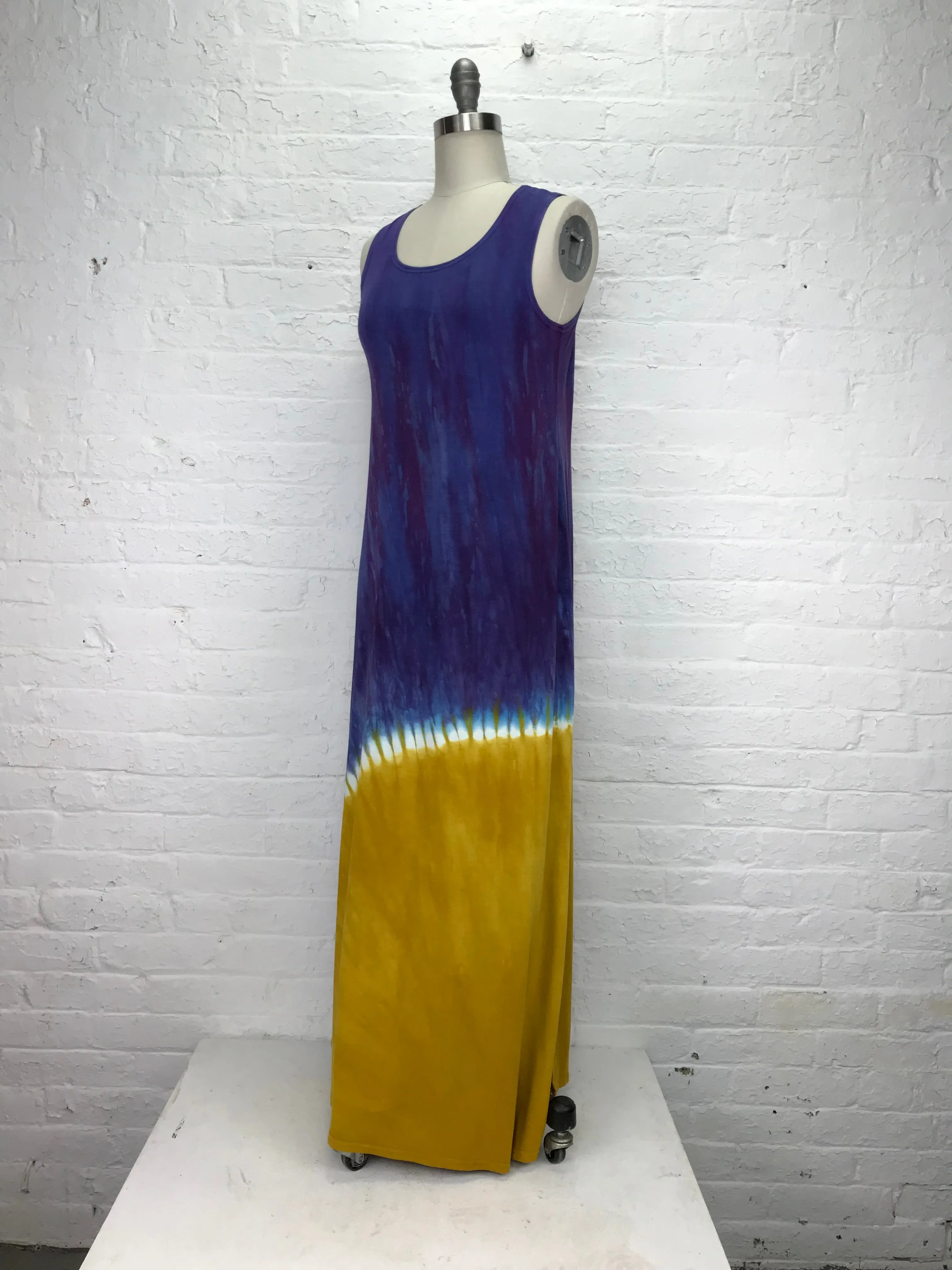 Eileen Maxi Tank Dress in Twilight Sun