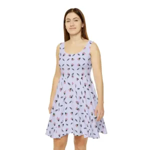Floral Women's Skater Dress Sparks New Look