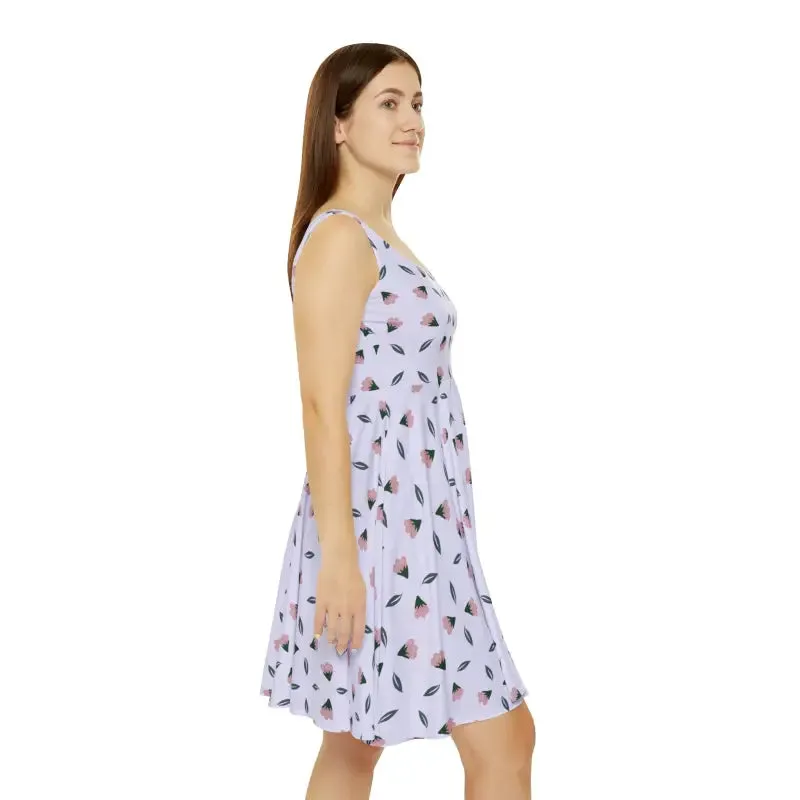Floral Women's Skater Dress Sparks New Look