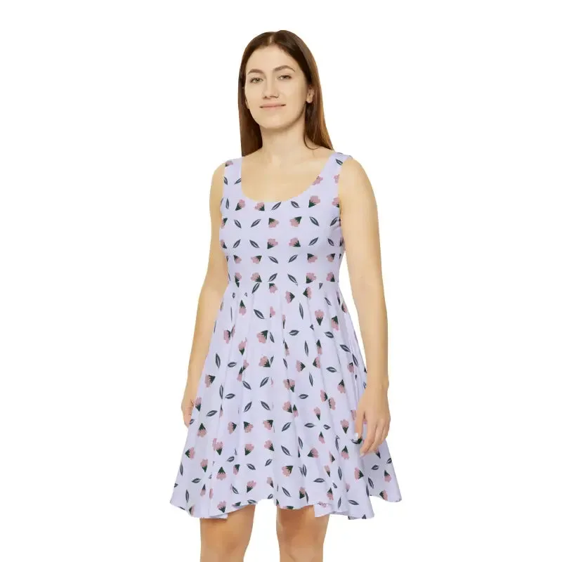 Floral Women's Skater Dress Sparks New Look