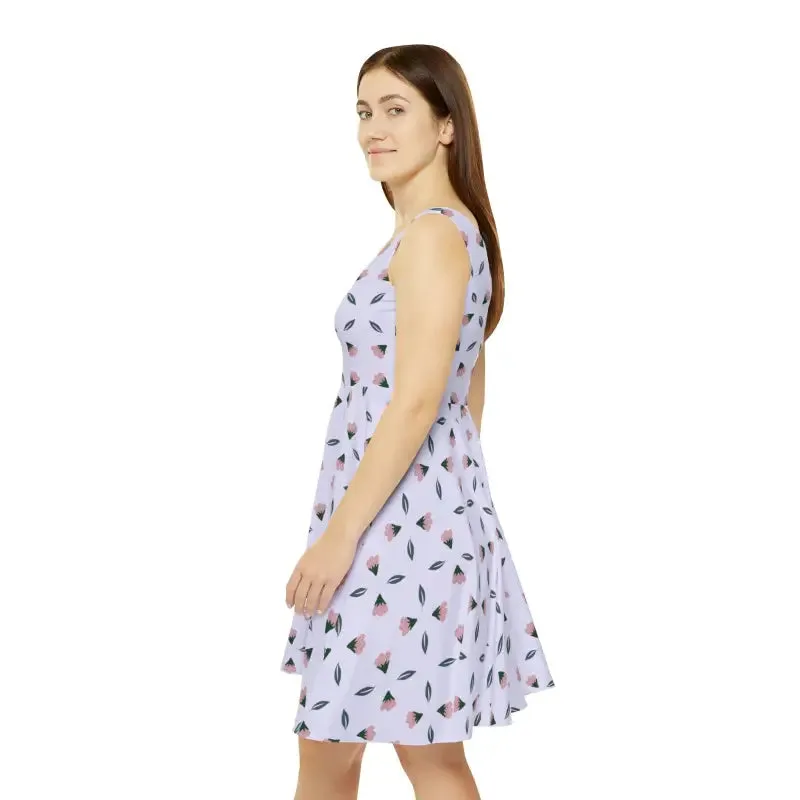 Floral Women's Skater Dress Sparks New Look
