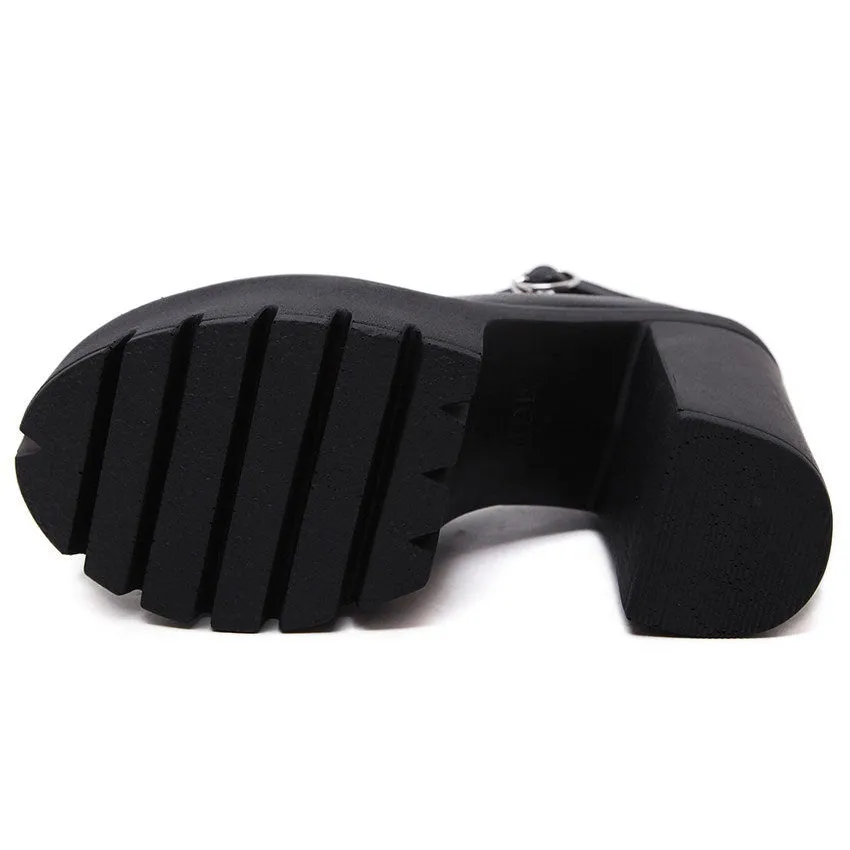 Funki Buys | Shoes | Women's High Mary Jane Gothic Platforms