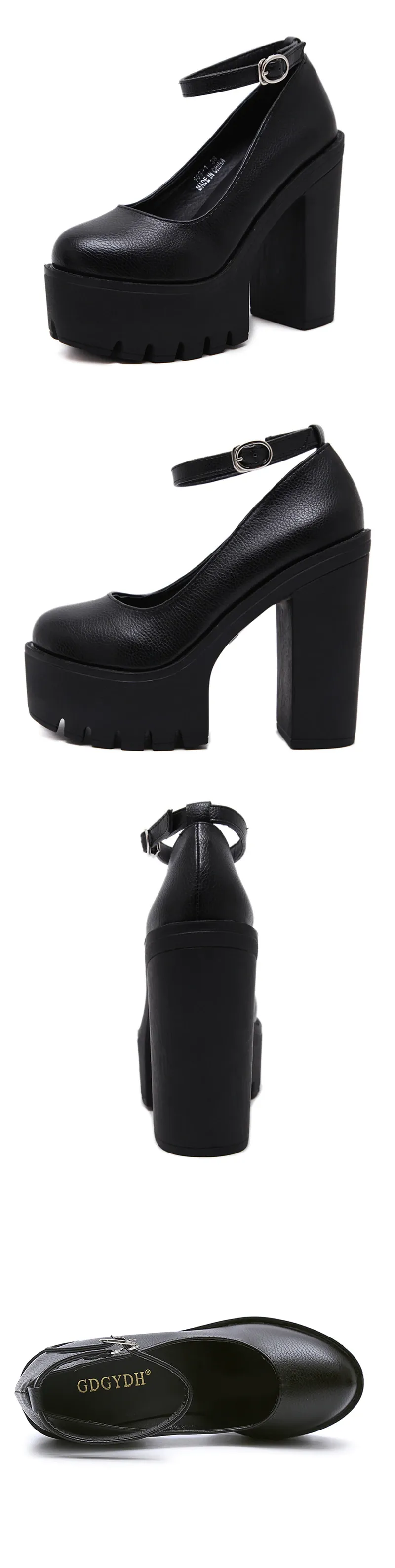 Funki Buys | Shoes | Women's High Mary Jane Gothic Platforms