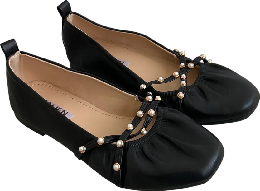 Malien Black Pearl Detail Pumps UK 4 EU 37 👠