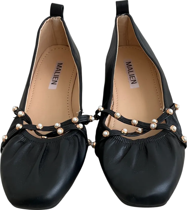 Malien Black Pearl Detail Pumps UK 4 EU 37 👠