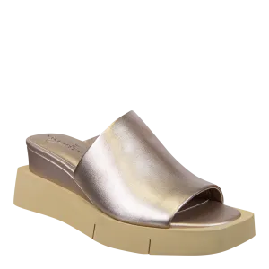 NAKED FEET - INFINITY in ROSE GOLD Wedge Sandals