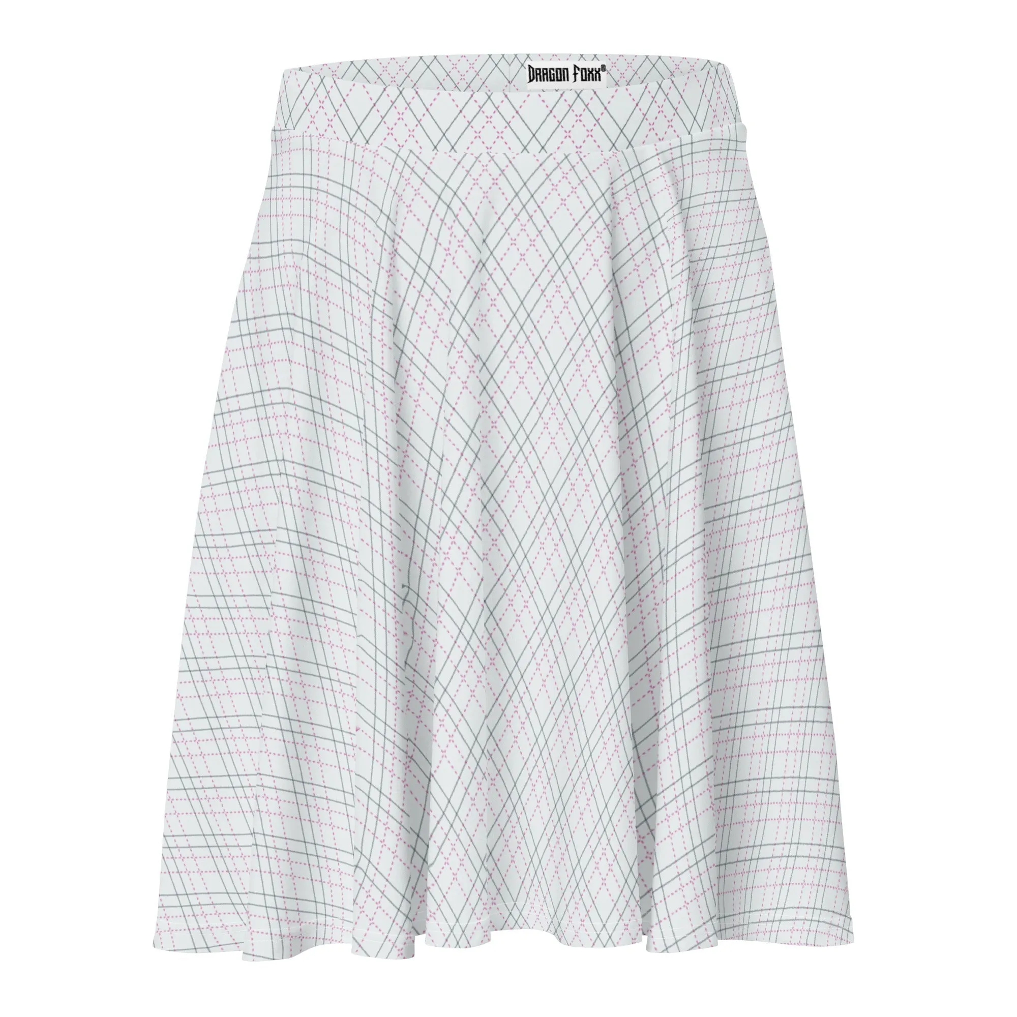Pink Shadow Nexus Skater Skirt