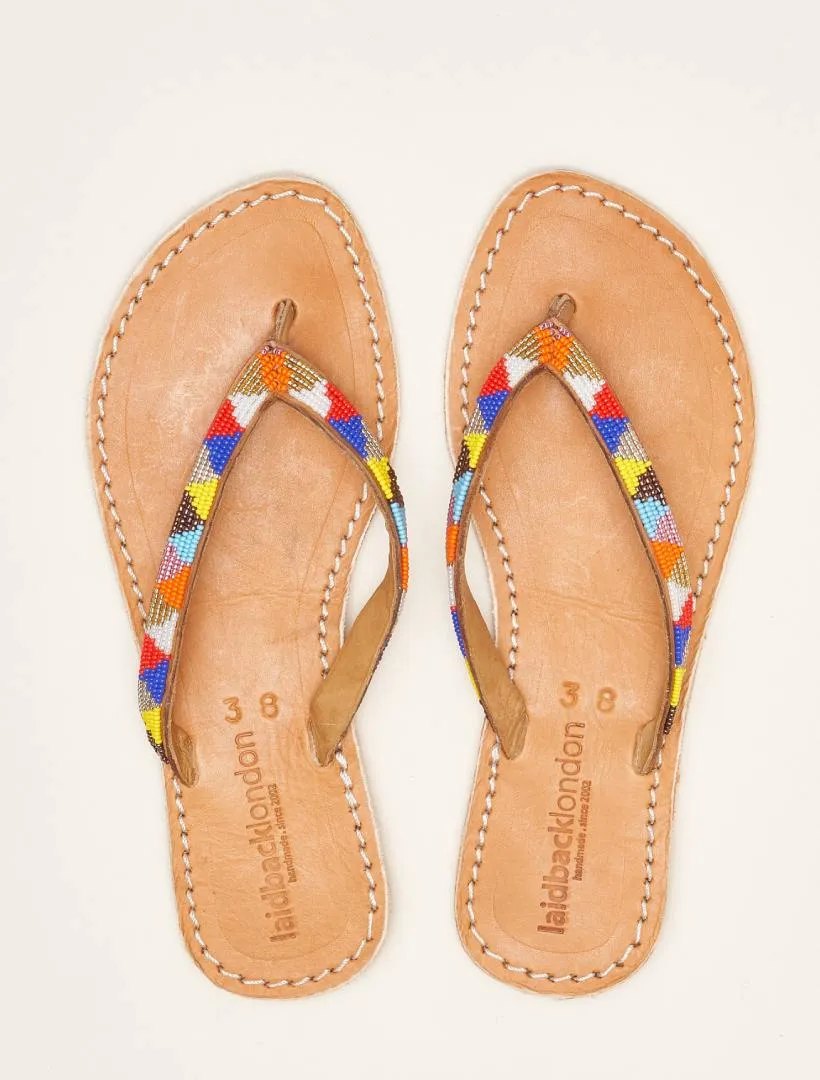 Seri Flat Light Brown Tribal