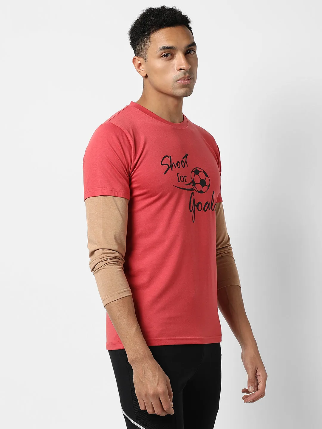 Shoot For Goals Skater T-Shirt