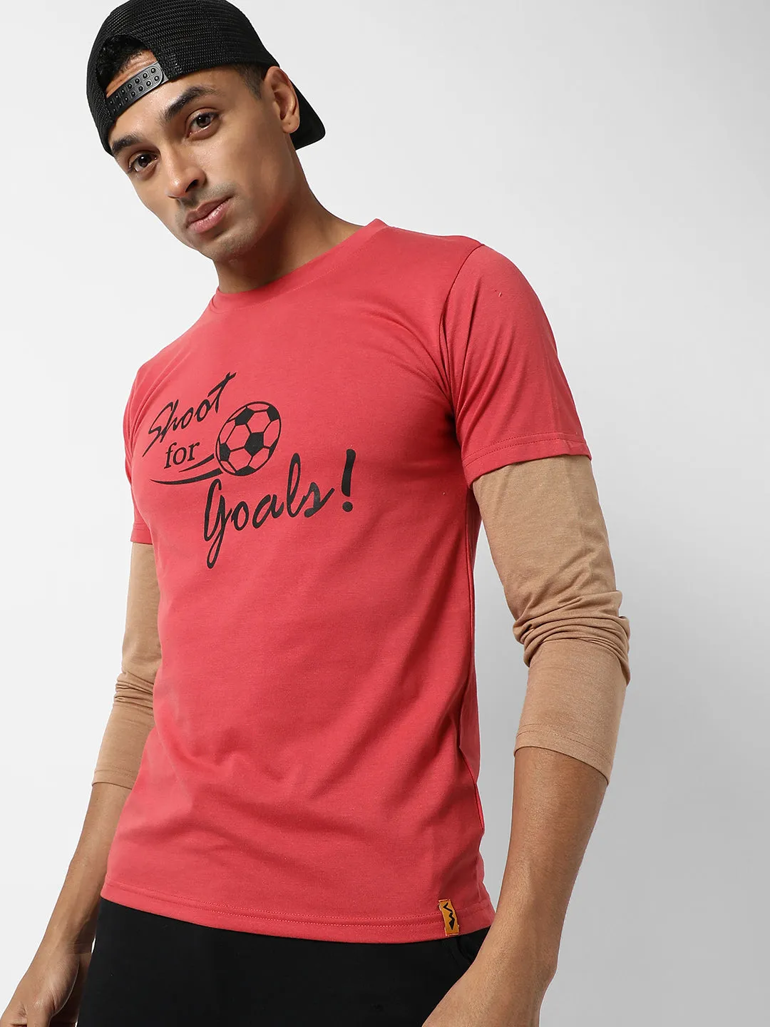 Shoot For Goals Skater T-Shirt
